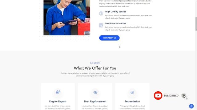 Apeix - Car Repair Service amp Auto Mechanic WordPress Theme Garen C смотреть онлайн