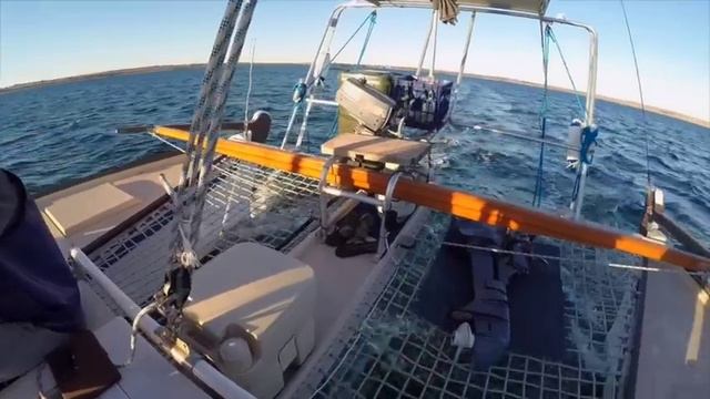Sailing The West Coast Of South Australia On Our 37ft Wharram Tangaroa Catamaran