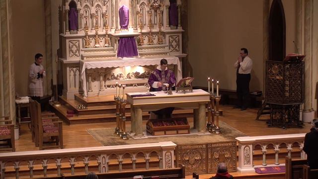 Daily 7 AM Mass from St. Patrick's Church, Columbus, OH March 22, 2024 смотреть онлайн