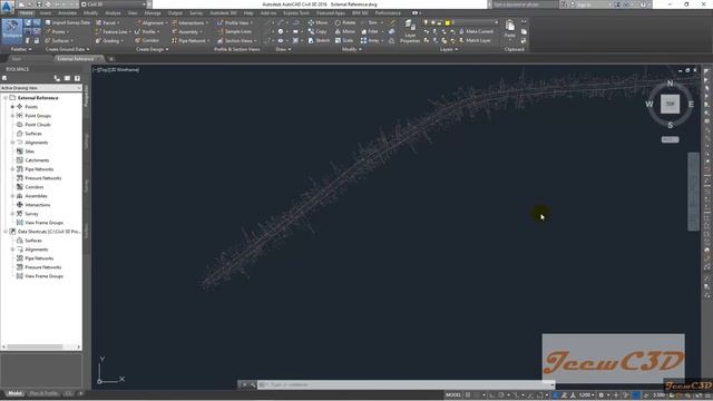 Road Design With Civil 3D Tutorial For Beginners (Episode 1) смотреть онлайн