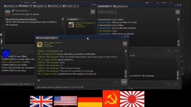 [Rastafari Exposed] Garry's Mod Omerta Networks Servers RP WWII RP American Stories [EP.7] [HD] смотреть онлайн