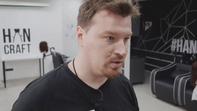 Прямая линия / Мужская стрижка на длинные волосы /Иван смотреть онлайн