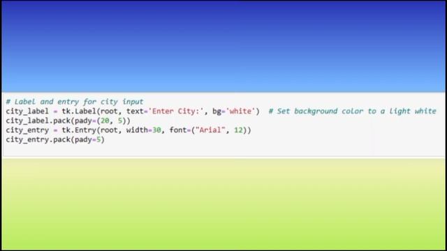 Weather ☁️ Forecast in Python смотреть онлайн