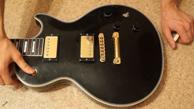 Разбираем гитару Burny смотреть онлайн