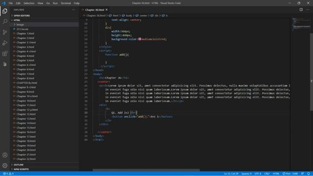 HTMl Chapter 36 Way To Display Output in javascript How to Do смотреть онлайн