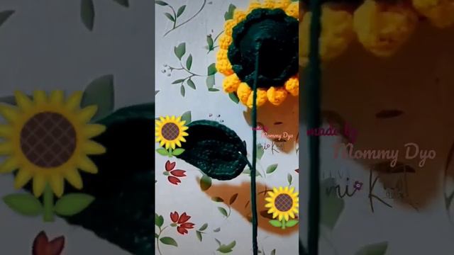 sunflower crochet #crochet #crochetproject #flowercrochet смотреть онлайн
