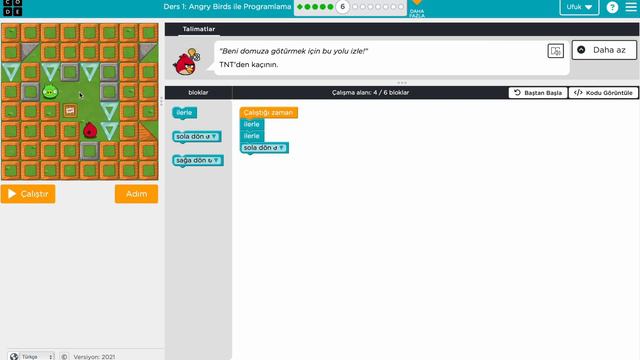 code.org Nedir? Angry Birds ile Programlama Öğrenin! смотреть онлайн