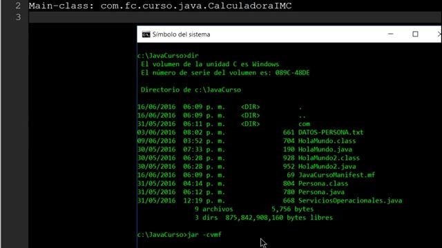 Curso Java Básico 14.- Crear archivo JAR смотреть онлайн
