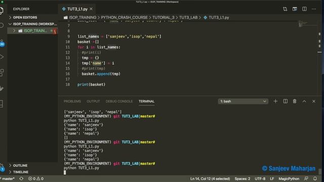 Basic Python Course for Beginners - Lab 4.2 Loop (Nepali) смотреть онлайн