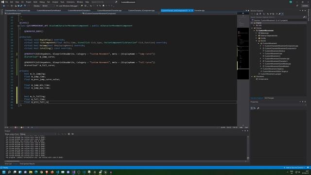 [UE4/UE5] Custom jump and falling using curves in C++ - Character Movement Component Tutorial смотреть онлайн