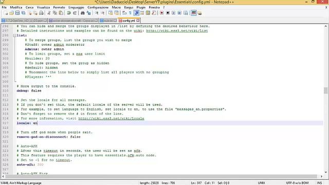 Minecraft Plugin #1 Essentials ITA смотреть онлайн