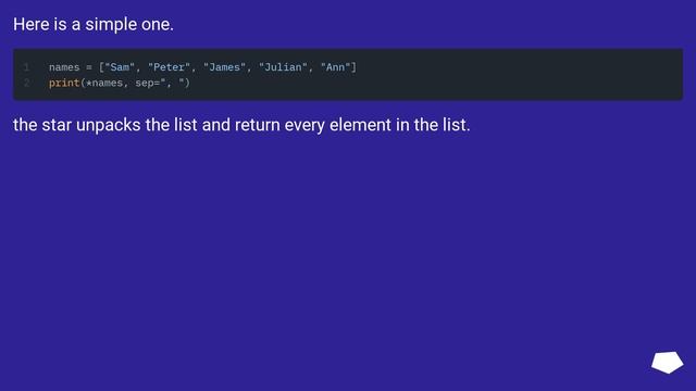 Print list without brackets in a single row смотреть онлайн