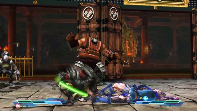 Street Fighter X Tekken : Paul & Yoshimitsu  VS  Balrog & Abel - Pc Gameplay (Hard Fight ) 1080p