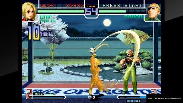ACA NEOGEO THE KING OF FIGHTERS 2002 Whip combo смотреть онлайн