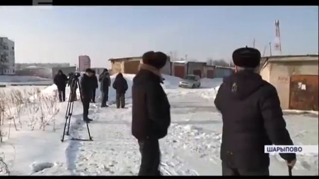 Из-за разлива реки в г. Шарыпово затопило более 200 гаражей смотреть онлайн