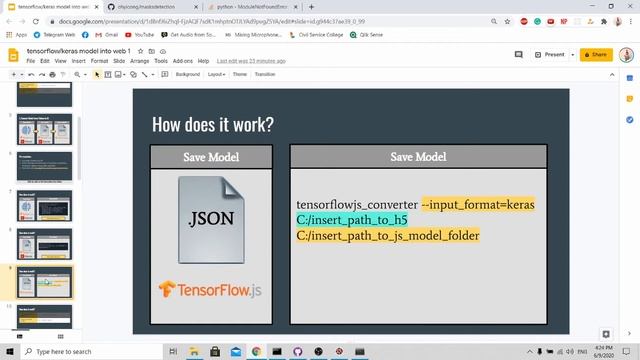 How to deploy your custom tensorflow model to the web (Part 1) смотреть онлайн