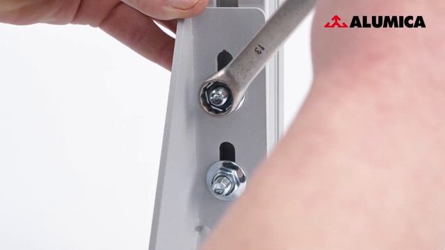 Фундаментная опора стальная для конструкционного алюминиевого профиля смотреть онлайн