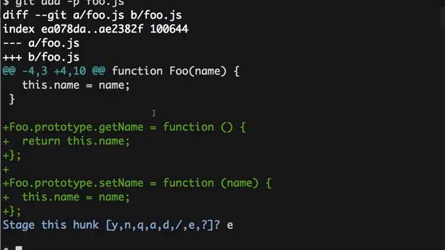 git add -p の使い方 смотреть онлайн