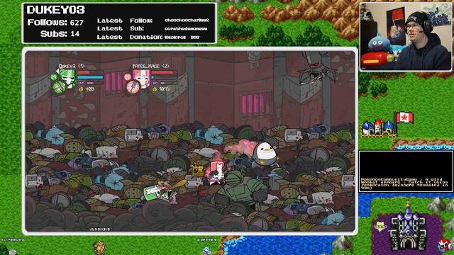 FUN WITH FRANDZ: Castle Crashers Coop w/ Fates ( Part 2 - FINISH! ) смотреть онлайн