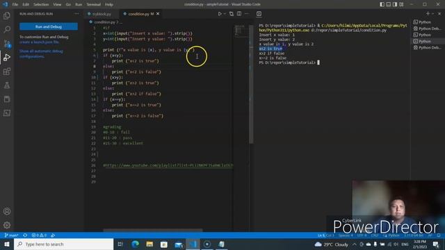 Python Programming: How to Use If..Else смотреть онлайн
