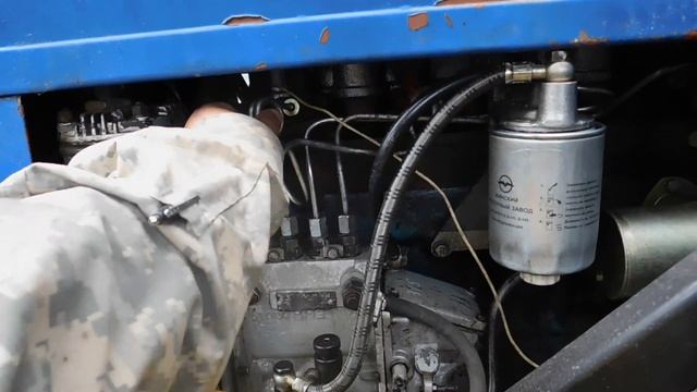 МТЗ80 поставили топливный насос с ремонта!Что это было?? смотреть онлайн