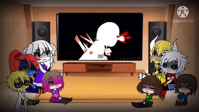 Undertale Reacts To Dusttale Stronger Than You