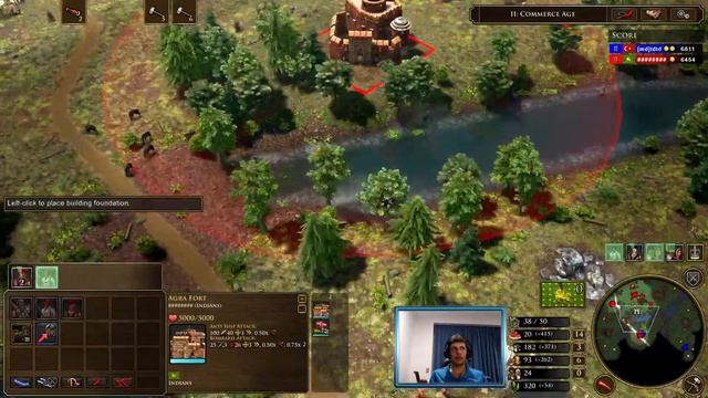 Lets Play Age of Empires 3! Indians vs Ottomans on Kamchatka смотреть онлайн