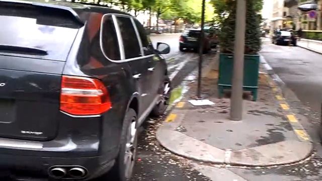 Porsche Cayenne Turbo with Audi RS6 and Bentley Continental Flying Spur смотреть онлайн