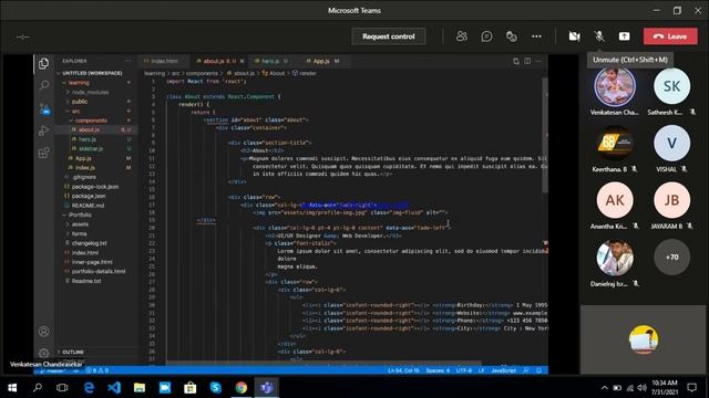 Single page application component creation using React - Part 4 смотреть онлайн