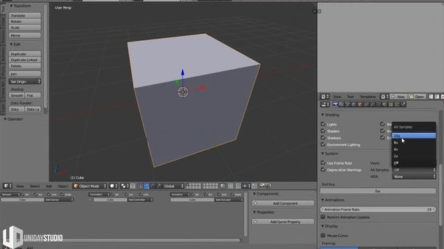 ANTIALIAS | Tutorial Blender Game Engine смотреть онлайн