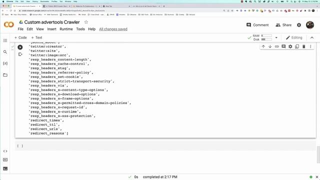 How to Build a Custom Crawler Using Colab and advertools смотреть онлайн