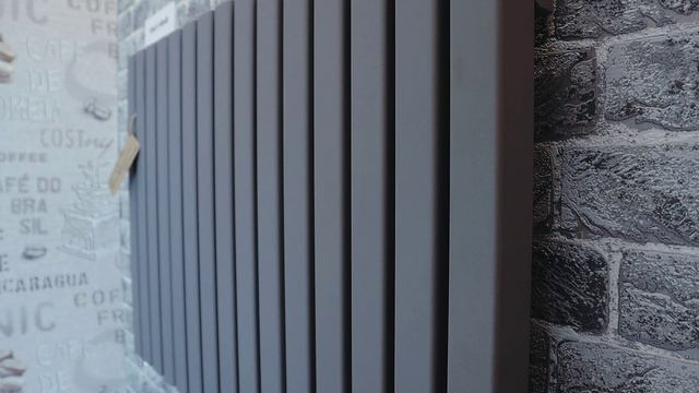 Вертикальный радиатор Steel V 40x40 смотреть онлайн