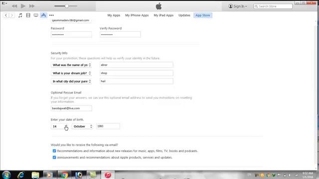How to create an apple ID without Credit Card (none) 2016 by Baro Bajwati смотреть онлайн