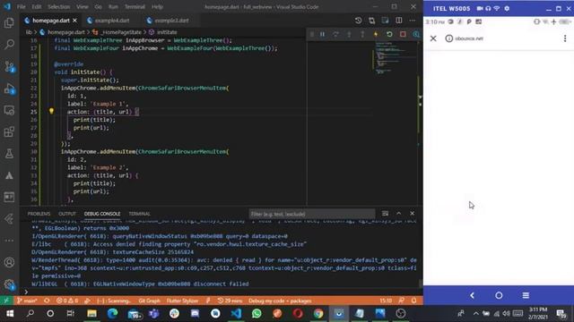 Convert a website to an app using flutter - Flutter WebView(PART 4) + Internet Connection checker. смотреть онлайн