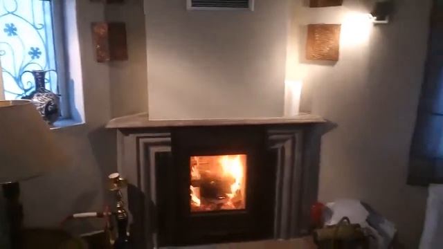 печь камин HWAM wiking c автопилотом (климат контроль*) смотреть онлайн