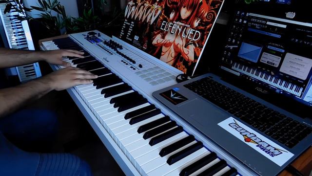 Elfen Lied - Lilium Full Version Piano Cover смотреть онлайн