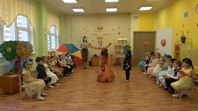 Осенний утренник в подготовительной группе "Волшебная кисточка" смотреть онлайн