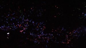 Тканевый натяжной потолок звездное небо Starry Sky