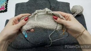 МК жилет спицами, как связать жилет спицами сверху, МК жилет спицами без швов,МК безрукавка спицами