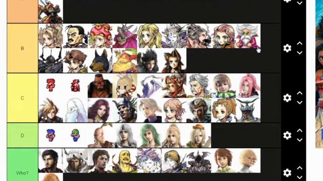 The Final Fantasy Character Tier List of Ultimate Bias смотреть онлайн