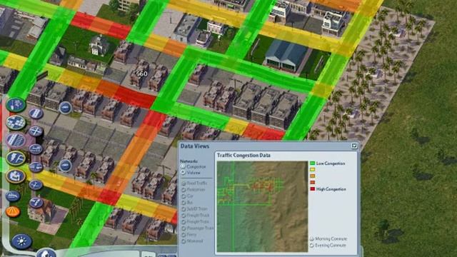 SimCity 4 часть 3 обвижение пробок смотреть онлайн