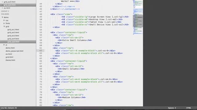 Bootstrap | Grid System I смотреть онлайн