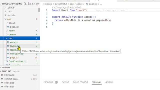 How to create pages in NextJS 13 app | page.js, loading.jsx, error.tsx, Layout.tsx files смотреть онлайн