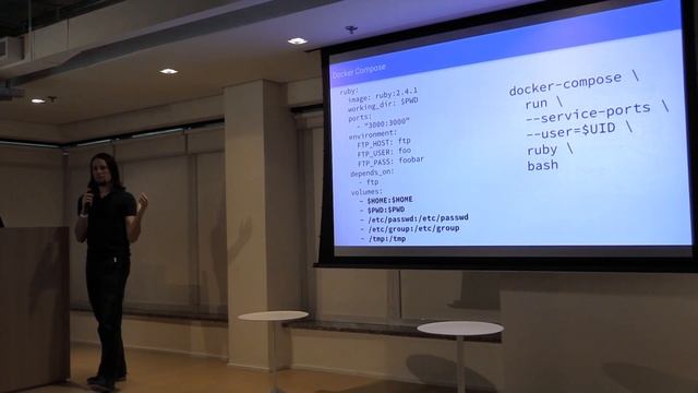 Docker para desenvolvedores por Maurício Szabo смотреть онлайн