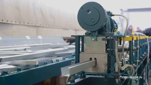 Линия для производства профиля Кнауф для внутренних перегородок смотреть онлайн