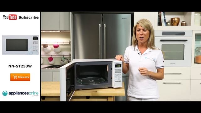 Panasonic Microwave NN ST253W reviewed by expert - Appliances Online смотреть онлайн