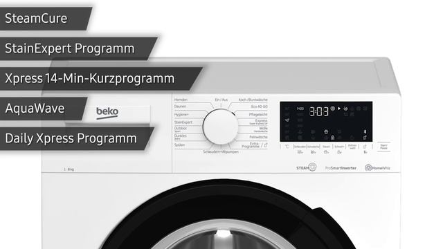 Waschmaschine Beko EX8146ST1 | TEST | Deutsch