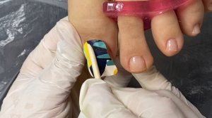 Крепим плёнки в педикюре🔥👌🏻