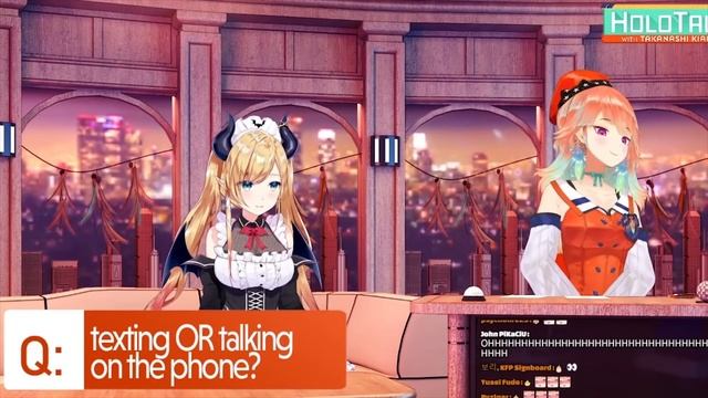 Choco Sensei Speed Question Segment in HoloTalk!!!! Choco sensei only sleep with what?? смотреть онлайн