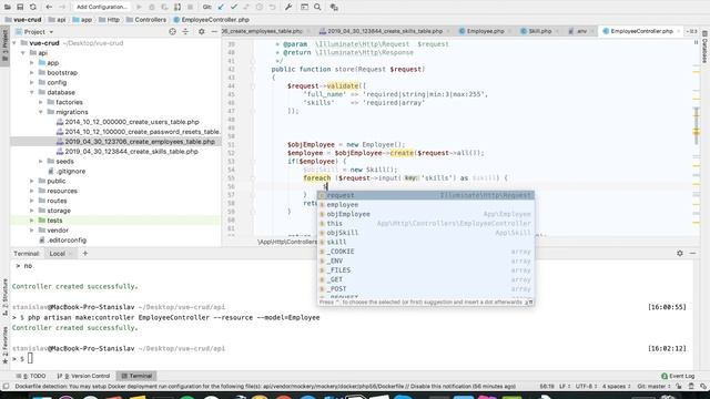 Laravel&VueJS - Crud #3 смотреть онлайн